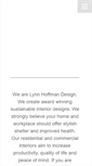 Mobile Screenshot of lynnhoffmandesign.com